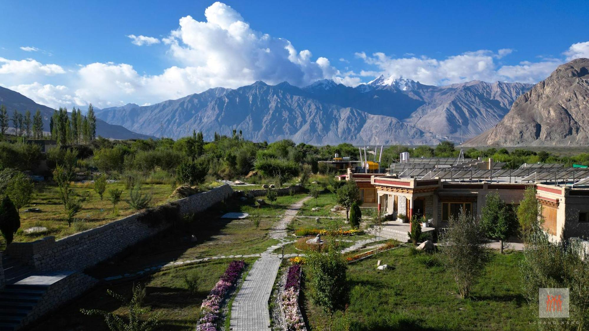 Lchang Nang Retreat-The House Of Trees-Nubra Valley Sumur Exterior foto