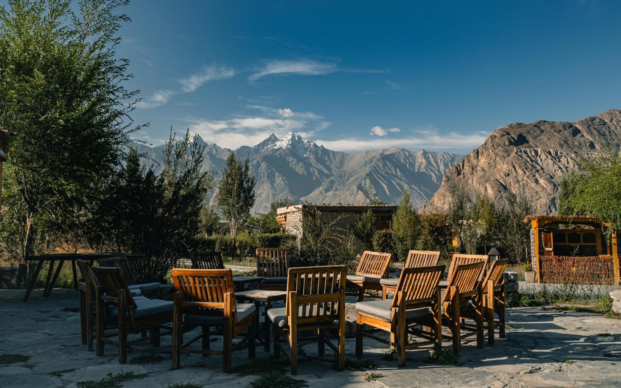 Lchang Nang Retreat-The House Of Trees-Nubra Valley Sumur Exterior foto