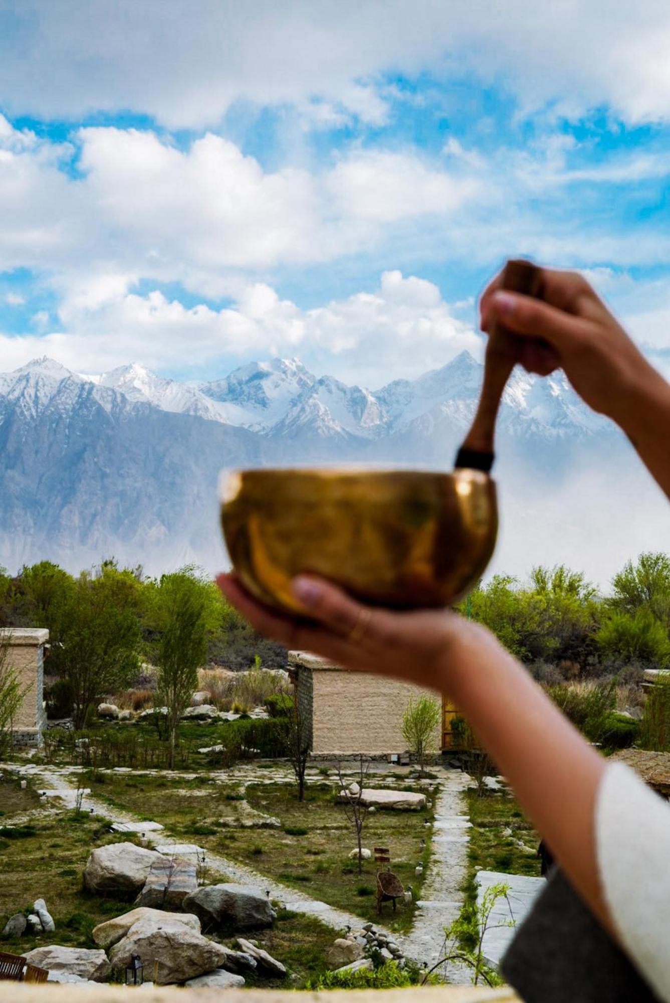 Lchang Nang Retreat-The House Of Trees-Nubra Valley Sumur Exterior foto